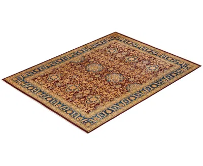 Adorn Hand Woven Rugs Mogul M1195 9'1''x12'1'' Area Rug In Red