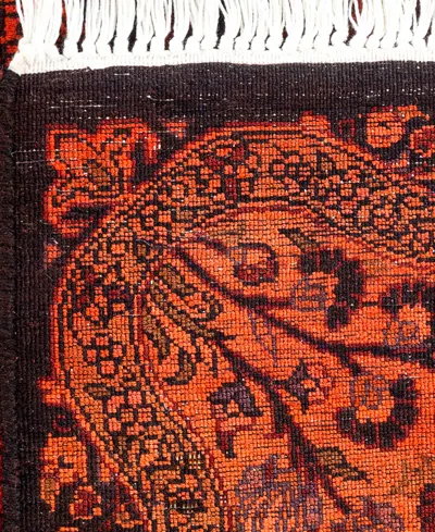 Adorn Hand Woven Rugs Fine Vibrance M1113 3'2''x5'1'' Area Rug In Orange