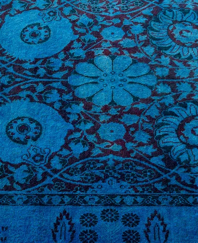 Adorn Hand Woven Rugs Fine Vibrance M1120 3'2''x5'2'' Area Rug In Blue