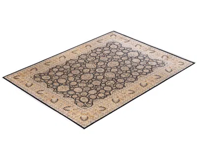 Adorn Hand Woven Rugs Mogul M1339 9'1''x12'3'' Area Rug In Black