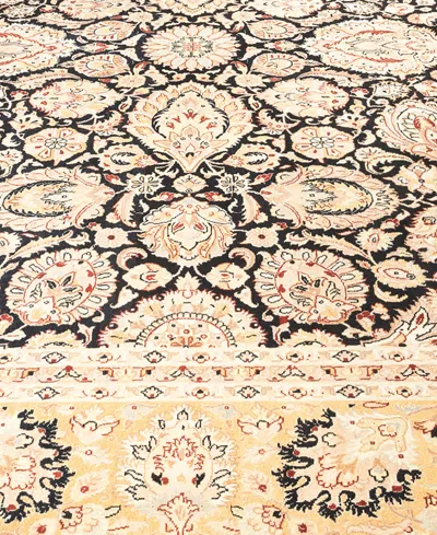 Adorn Hand Woven Rugs Mogul M1339 9'1''x12'3'' Area Rug In Black