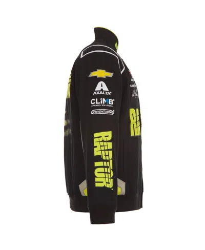 Jh Design Men's Black William Byron Raptor Full-snap Twill Uniform Jacket In Black