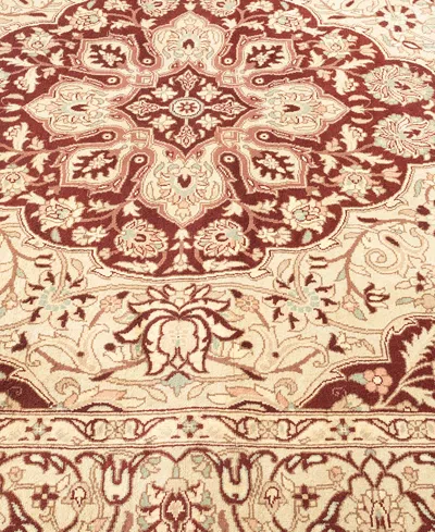 Adorn Hand Woven Rugs Mogul M1120 4'8''x7'2'' Area Rug In Ivory