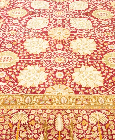 Adorn Hand Woven Rugs Mogul M1270 9'2''x12'1'' Area Rug In Rust