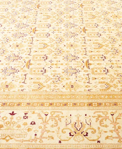 Adorn Hand Woven Rugs Mogul M1251 9'x11'3'' Area Rug In Ivory