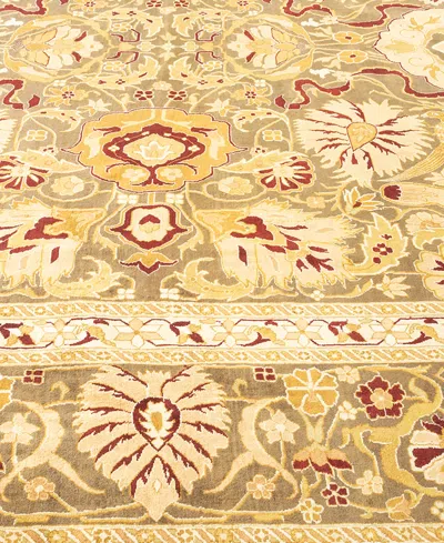 Adorn Hand Woven Rugs Mogul M1310 9'1''x12'4'' Area Rug In Brown