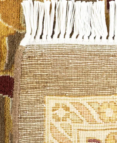 Adorn Hand Woven Rugs Mogul M1310 9'1''x12'4'' Area Rug In Brown