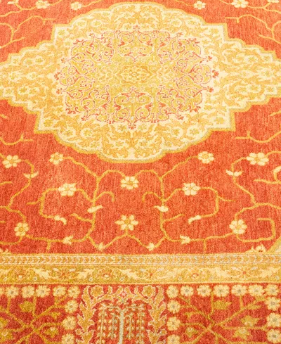 Adorn Hand Woven Rugs Mogul M1322 4'8''x7'1'' Area Rug In Orange