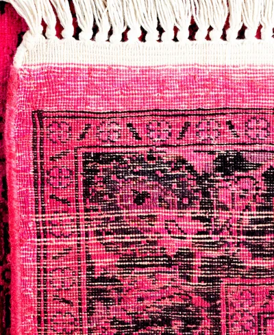 Adorn Hand Woven Rugs Fine Vibrance M695 3'1''x5'1'' Area Rug In Pink