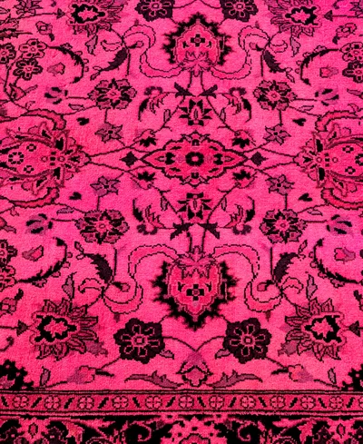 Adorn Hand Woven Rugs Fine Vibrance M695 3'1''x5'1'' Area Rug In Pink