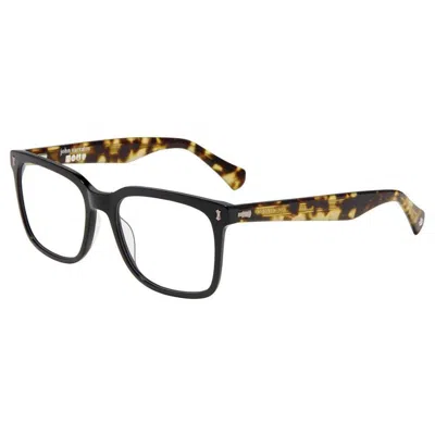 John Varvatos Demo Square Men's Eyeglasses V415 0bla 54