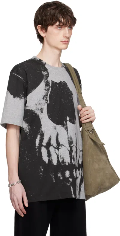 Alexander Mcqueen Mcqueen 'skull' T-shirt In 582