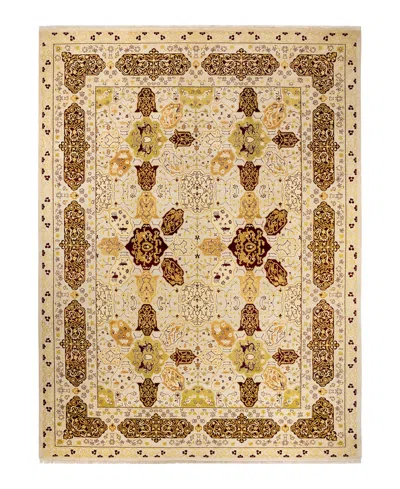 Adorn Hand Woven Rugs Mogul M1208 10'1''x13'7'' Area Rug In Ivory