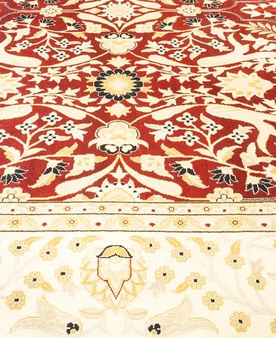 Adorn Hand Woven Rugs Mogul M1342 9'3''x12'2'' Area Rug In Red