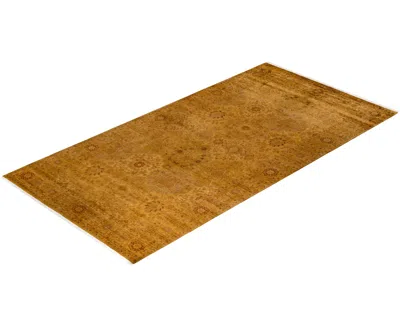 Adorn Hand Woven Rugs Fine Vibrance M1252 6'3''x12'3'' Area Rug In Gold