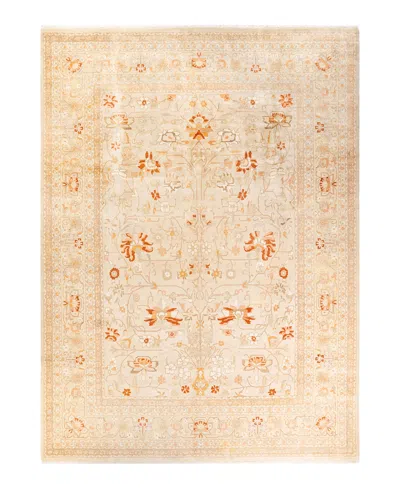 Adorn Hand Woven Rugs Mogul M1422 9'3''x12'6'' Area Rug In Ivory