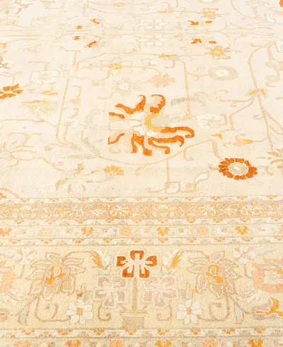 Adorn Hand Woven Rugs Mogul M1422 9'3''x12'6'' Area Rug In Ivory