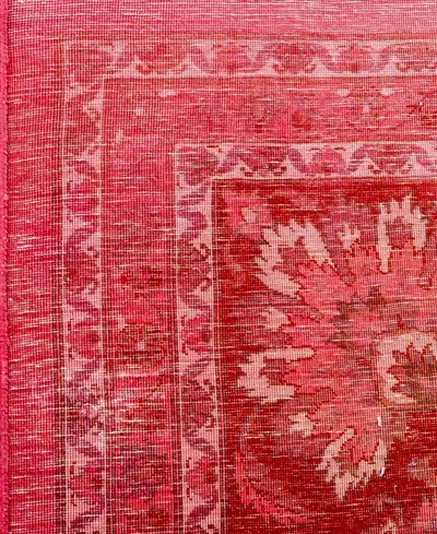 Adorn Hand Woven Rugs Fine Vibrance M1280 9'2''x12'4'' Area Rug In Pink