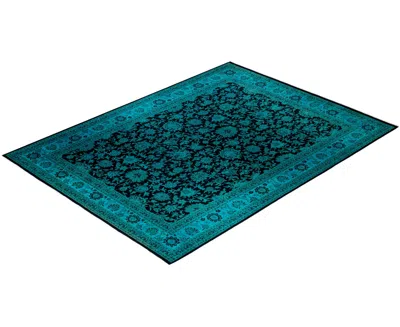 Adorn Hand Woven Rugs Fine Vibrance M1252 9'2''x12'5'' Area Rug In Black