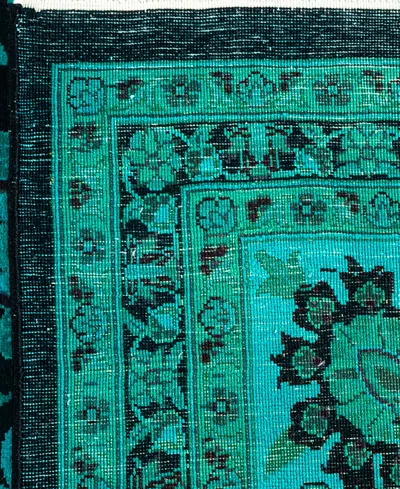 Adorn Hand Woven Rugs Fine Vibrance M1252 9'2''x12'5'' Area Rug In Black