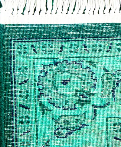 Adorn Hand Woven Rugs Fine Vibrance M1020 3'2''x5'2'' Area Rug In Green