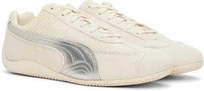 Puma Womens Speedcat Og Suede Low-top Trainers Tff Prairie Tan Frosted In Frosted Ivory-matte
