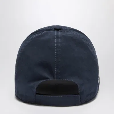 1989 Studio Solid Color Cap With Embroidered Logo In Blue