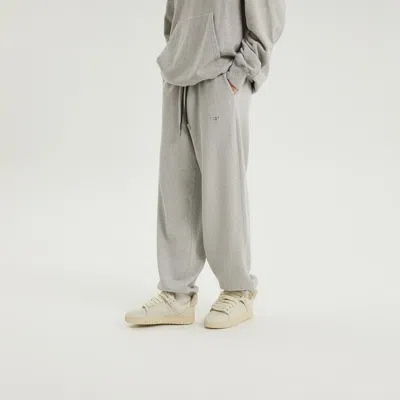 1989 Studio Grey Melange Sweatpants Elastic Waistband In Grey