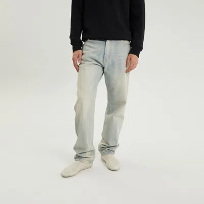 1989 Studio Faded Wash Denim Pants With Five Pockets In Light Blue