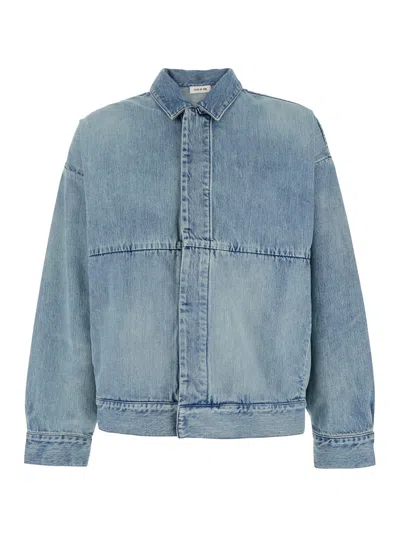 Fear Of God Light Blue Denim Trucker Jacket