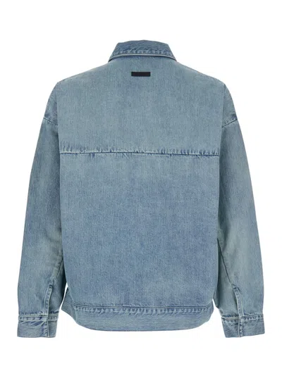 Fear Of God Light Blue Denim Trucker Jacket