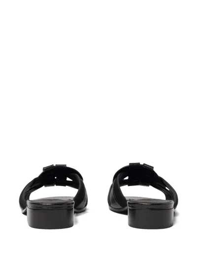 Scarosso Anna Sandals In Black