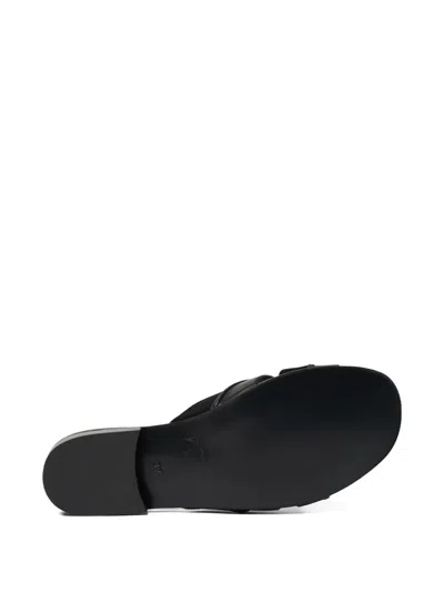 Scarosso Anna Sandals In Black