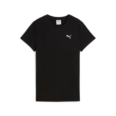Puma Ess Elevated Bodycon Rib Dress Women In Black