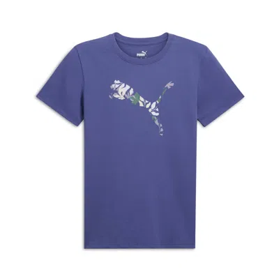 Puma Graphics Floral Women's T-shirt In Multi