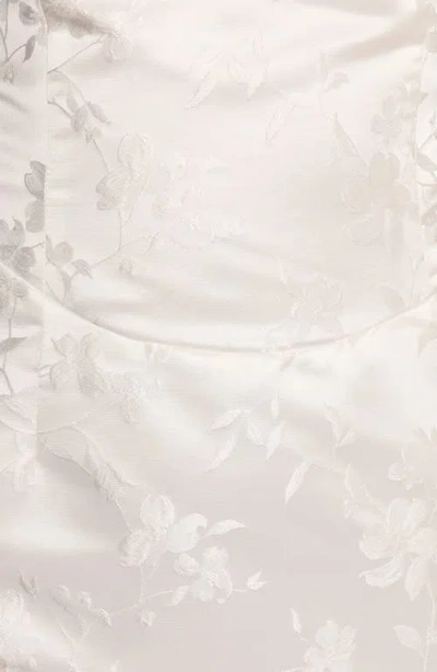 Petal And Pup Petal & Pup Liliana Floral Jacquard Body-con Minidress In Blue