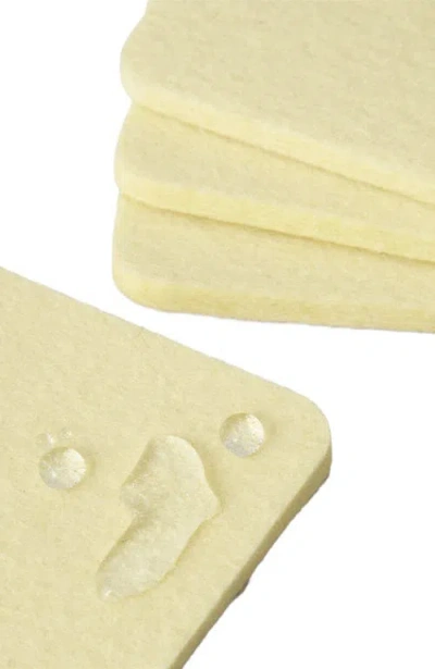 Graf & Lantz Graf Lantz Bierfilzl Merino Wool Square Coaster Multi 4 Pack In Limoncello