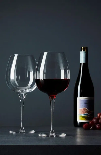 Nambe Nambé Vie Set Of 2 Pinot Noir Glasses In No Color