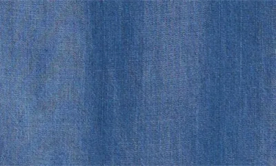 Theory Noll Short Sleeve Camp Shirt In Dark Wash