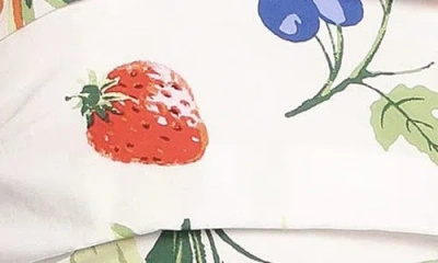 Petal And Pup Petal & Pup Geneva Fruit Print Bow Accent Cotton Camisole In White