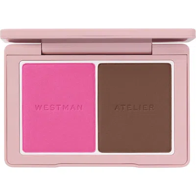 Westman Atelier Baby Cheeks And Face Trace Sculpting Powder Duo In Poppet And Ganache