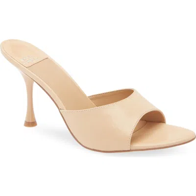 Jeffrey Campbell Agent Slide Sandal In Light Beige