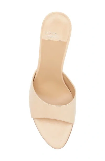 Jeffrey Campbell Agent Slide Sandal In Light Beige