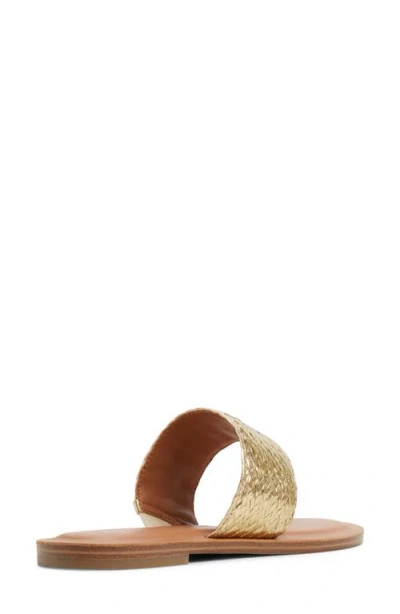Aldo Beachwalk In Gold In Gold