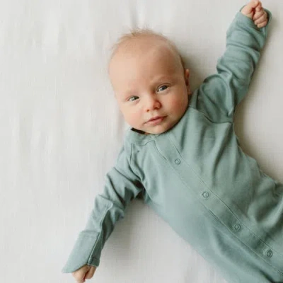 Goumikids Goumi 24 Hour Convertible Sleeper Baby Gown In Poolside