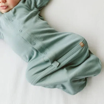 Goumikids Goumi 24 Hour Convertible Sleeper Baby Gown In Poolside