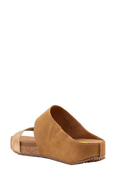 Volatile Campfire Two-strap Sandal In Cognac
