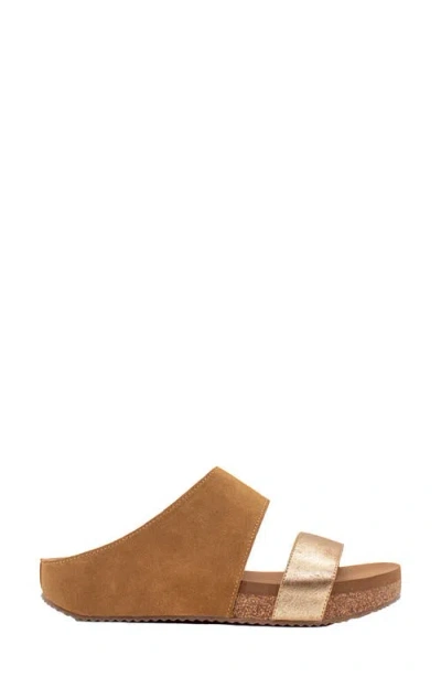 Volatile Campfire Two-strap Sandal In Cognac