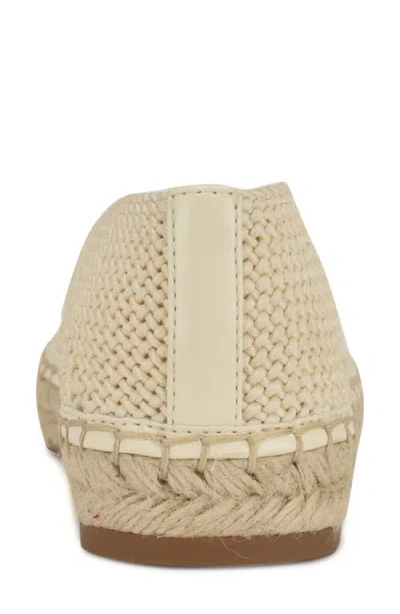 Nine West Women's Rorie Woven Slip-on Espadrille Flats In Ivory