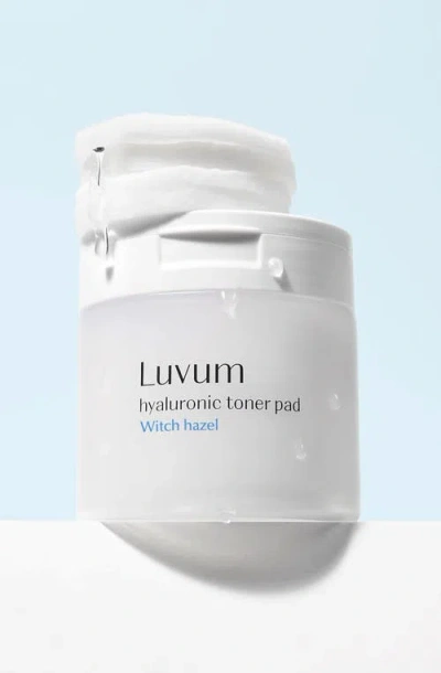 Luvum Witch Hazel Hyaluronic Toner Pad